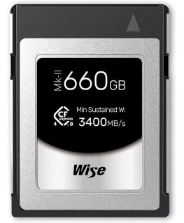 Wise CFexpress 4.0 Type B PRO 660GB MK-II WI-CFX4-B660PM2
