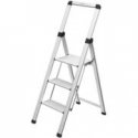 Folding step bench Selekta DK40 BasicLine | aluminium | 3 steps