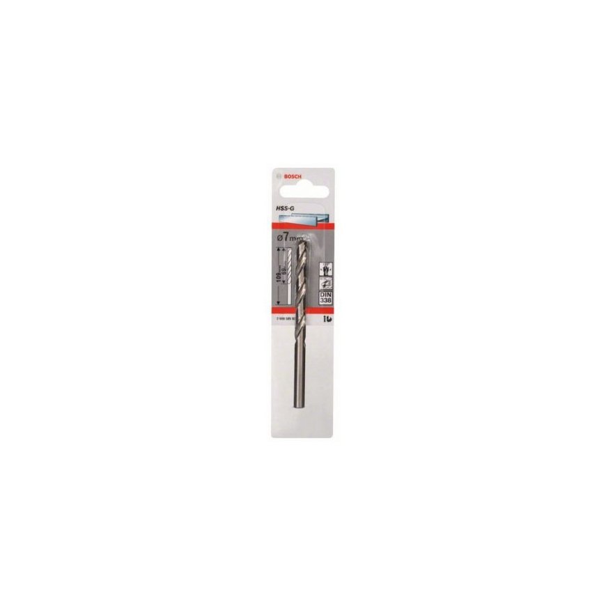 Bosch 1 Metal Drill Bits HSS-G 7,0x69x109mm – 2