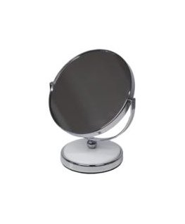 Cosmetic mirror table chrome 1:3, 17cm