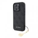 Guess 4G Charm Case for iPhone 16 Pro Max Tone on Tone Pink Guess 4G Charm Case for iPhone 16 Pro Max Tone on Tone Pink