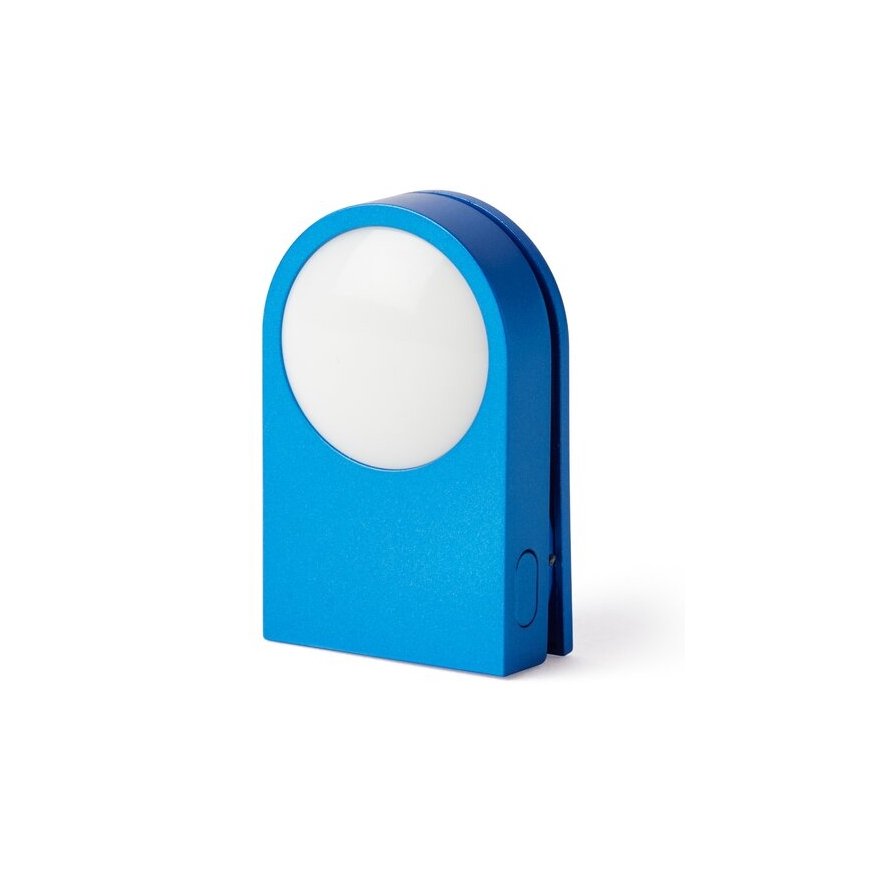 Lexon Lucie klips LED niebieski|blue LL121B
