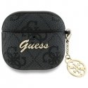 Guess GUA4G4GSMK AirPods 4 cover czarny|black 4G Charm