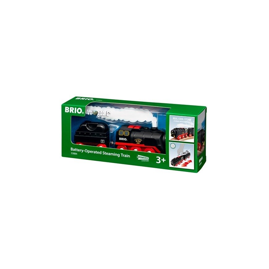 BRIO Battery-Operated Steaming Train – 2