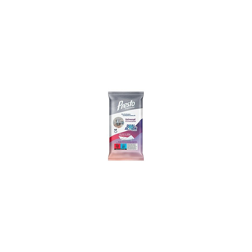 Wet wipes universal Dual Action 40 pcs.