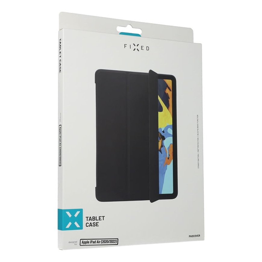 FIXED Padcover do Apple iPad Air (2020/2022), czarny
