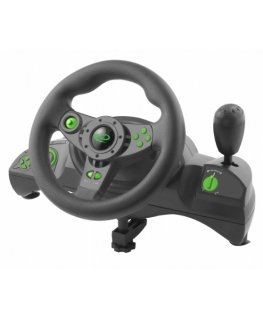 Esperanza EGW102 mängukontroller Must, Roheline USB Rool Digitaalne PC, Playstation 3
