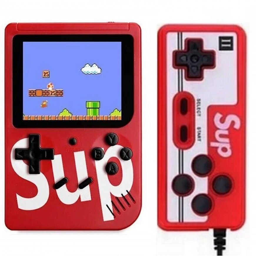 GameBox R2 8bit Portable Retro Game console with 400 games 3'' L