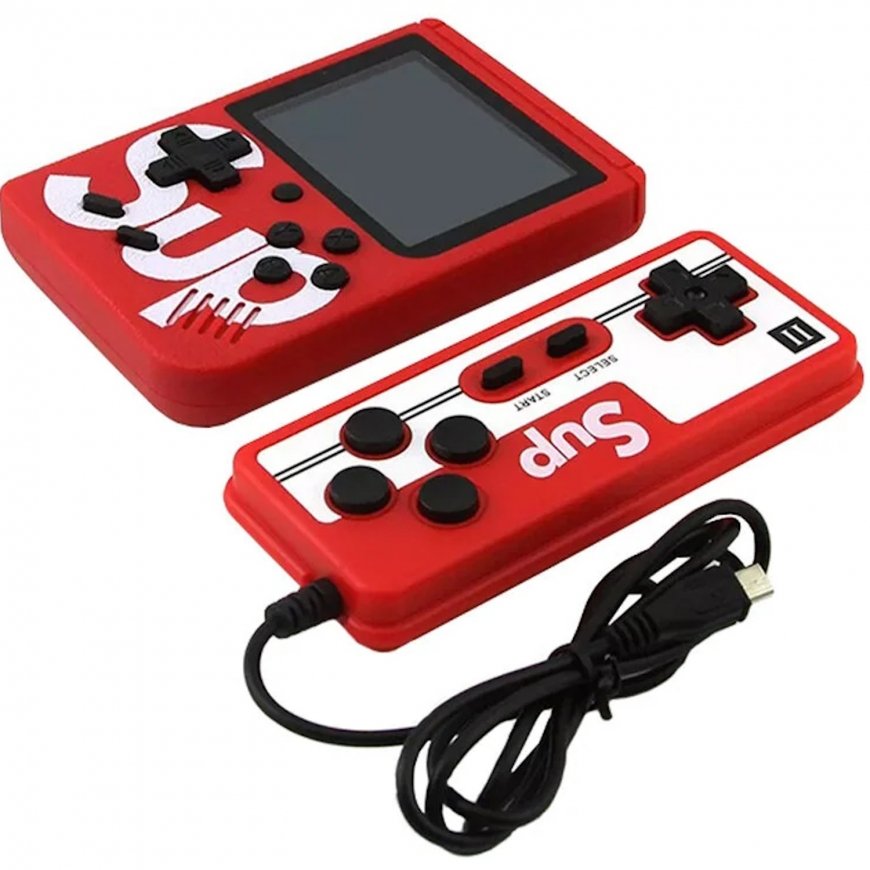 GameBox R2 8bit Portatīvais Retro Spēļu konsole ar 400 spēlēm 3' – 2