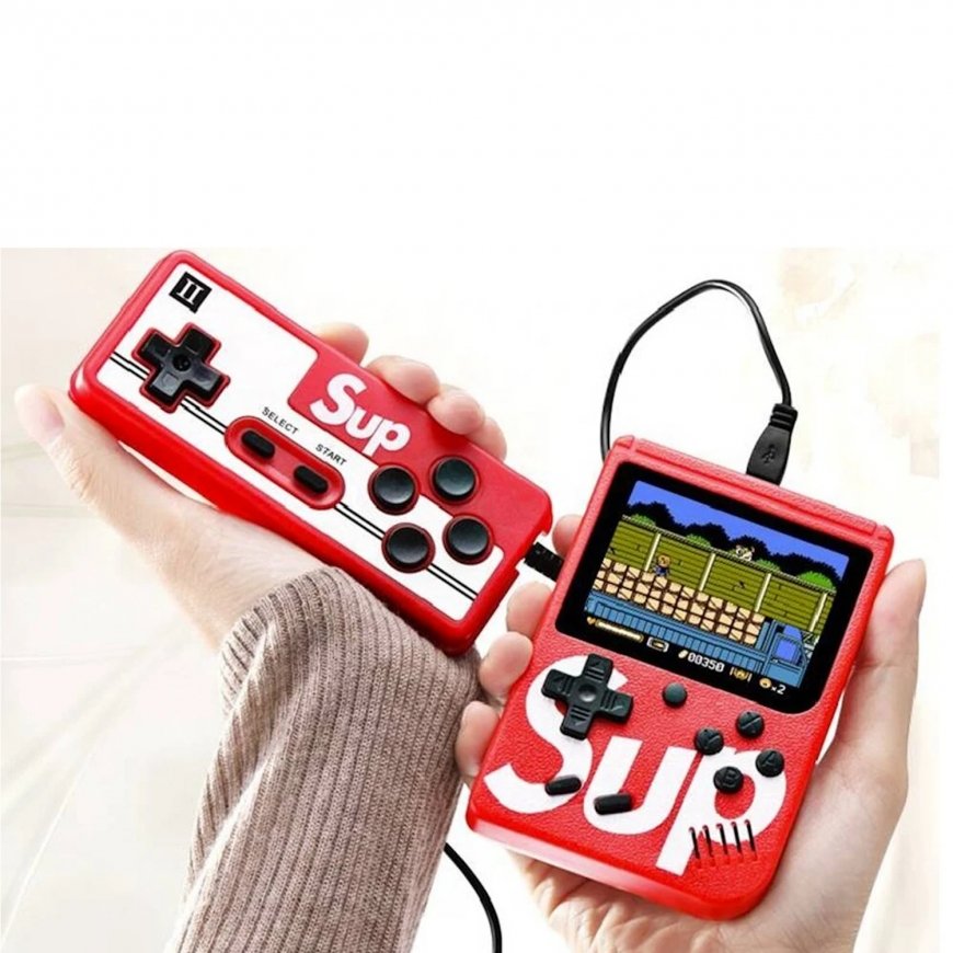 GameBox R2 8bit Portable Retro Game console with 400 games 3'' L – 3