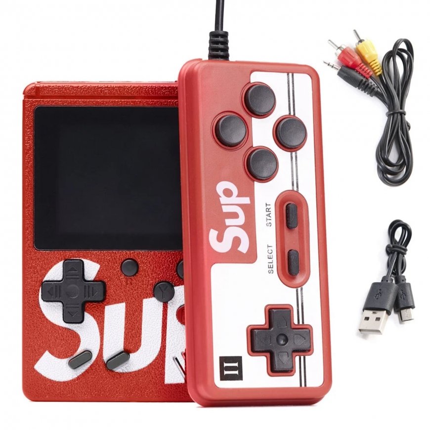 GameBox R2 8bit Portable Retro Game console with 400 games 3'' L – 5