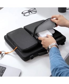 TECH-PROTECT DEFENDER BAG LAPTOP 13-14 BLACK