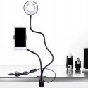 Elight TF Desk Clip Live Stream Selfie 11cm Ring LED Light Flash Elight TF Desk Clip Live Stream Selfie 11cm Ring LED Light Flash