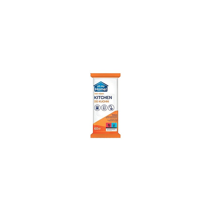 Wet wipes for the kitchen 60 pcs.