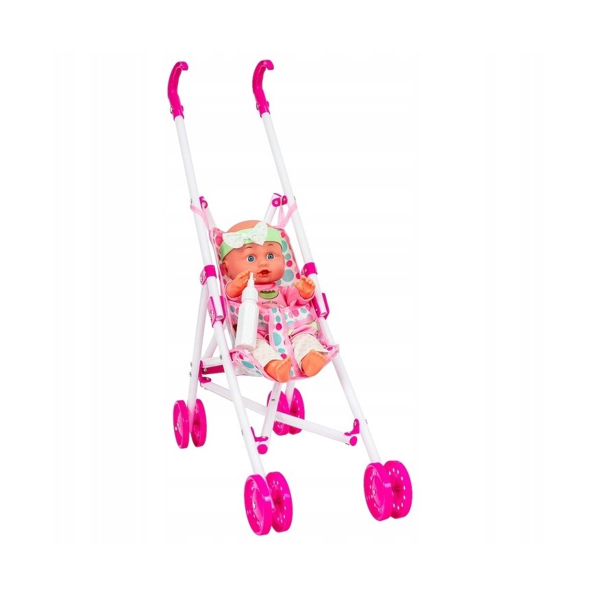 Doll Julka with pram – 2