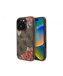 Guess GUHMP16LP4ROPEMCW iPhone 16 Pro 6.3" brązowy|brown har