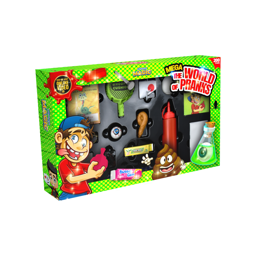 CLIPTOYS MAGIC Мир пранков Большой набор