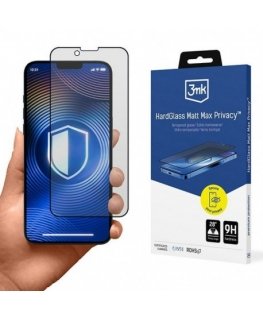 3mk HardGlass Matt Max Privacy do Apple iPhone 13/13 Pro/14