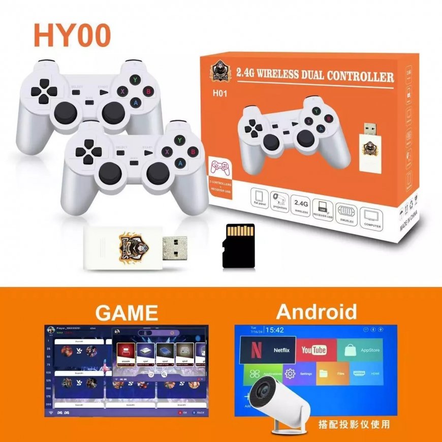 GameBox HY00 64bit Ретро 20K Игра 4K Hdmi стиковая консоль / And – 3