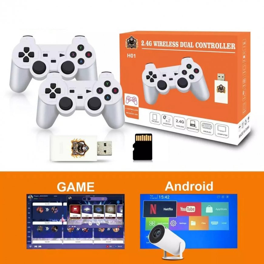 GameBox HY00 64bit Ретро 20K Игра 4K Hdmi стиковая консоль / And – 4