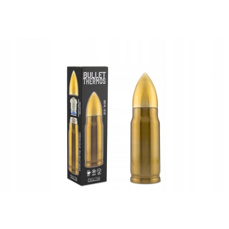 Termos Bullet Brass nabój 350 ml – 2