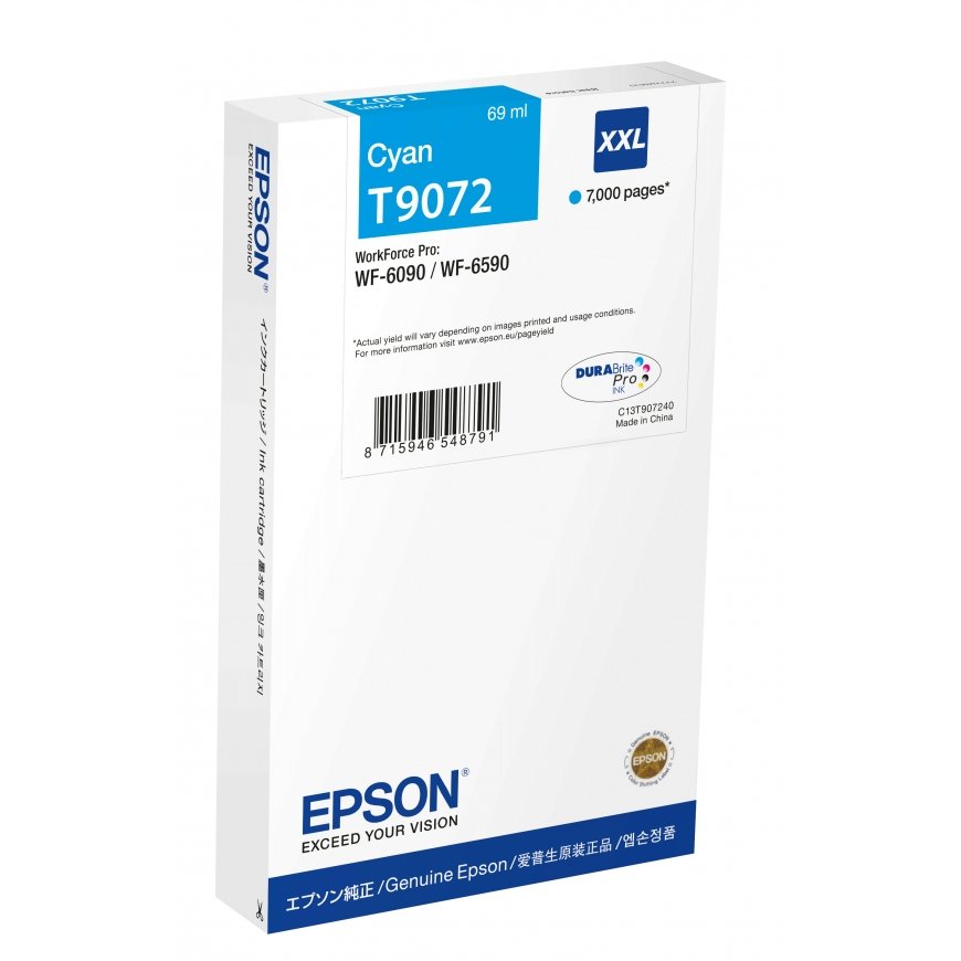 Epson T9072 tintes kārtridžs 1 pcs