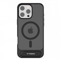 Torras Pstand Series Case for iPhone 16 Pro (Black)