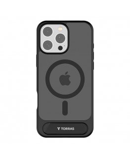 Torras Pstand Series Case for iPhone 16 ProMax (Black)