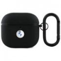 BMW BMA4SSLBK AirPods 4 cover czarny|black Geniune L