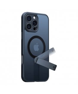 Torras Pstand Spin Case for iPhone 16 Pro (Black)