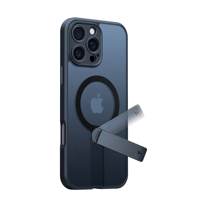 Torras Pstand Spin Case for iPhone 16 Pro (Black)