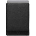 Woolnut Leather Sleeve -suojatasku 15" MacBook Air, musta Woolnut Leather Sleeve -suojatasku 15" MacBook Air, musta