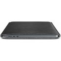 Woolnut Leather Sleeve for 15" MacBook Air, black Woolnut Leather Sleeve for 15" MacBook Air, black