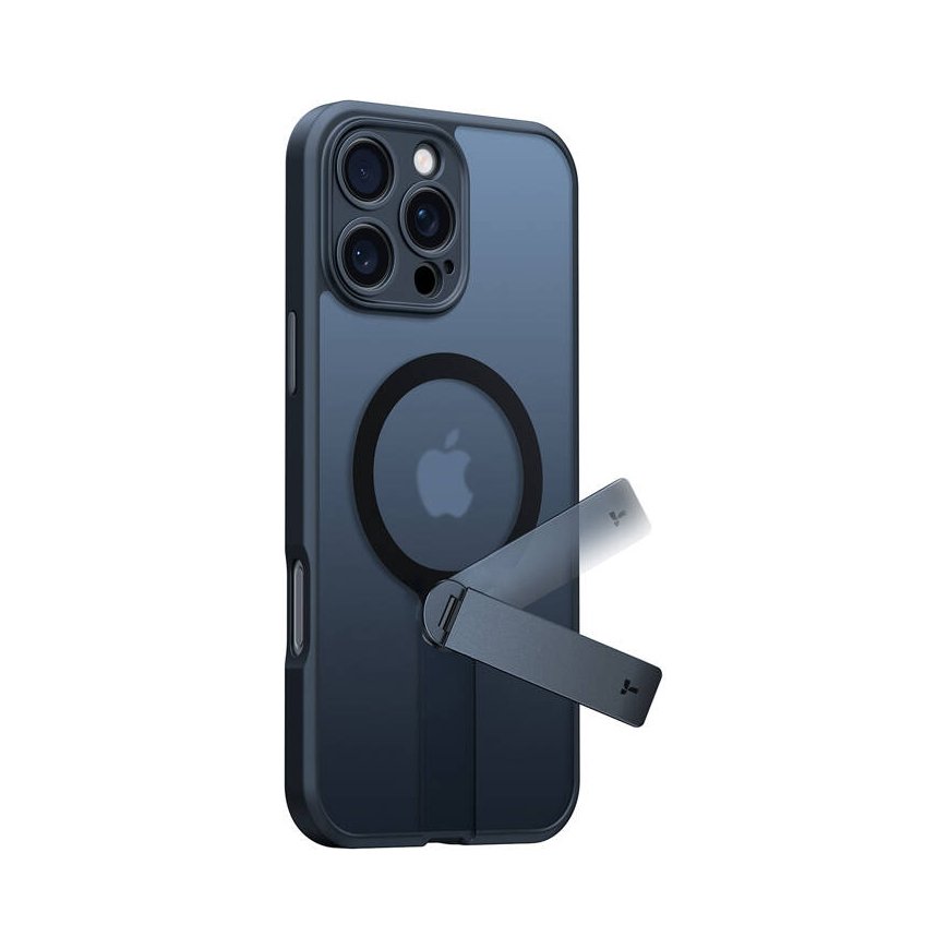 Torras Pstand Spin Case for iPhone 16 ProMax (Black)