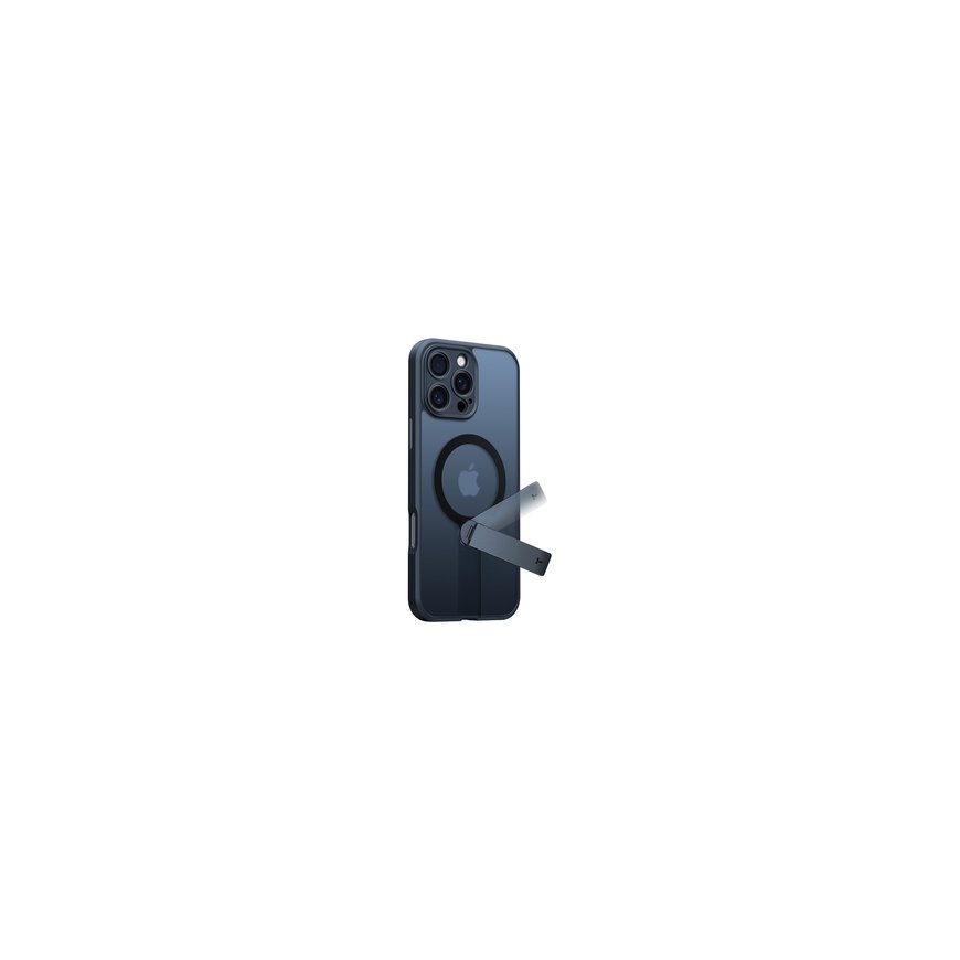 Torras Pstand Spin Case for iPhone 16 ProMax (Black) – 2