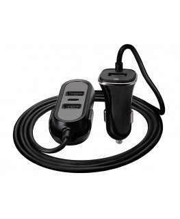 Tracer Multicharger With 3 USB 12-24V 46351