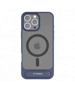 Torras Pstand Series Case for iPhone 16 Pro (Blue)
