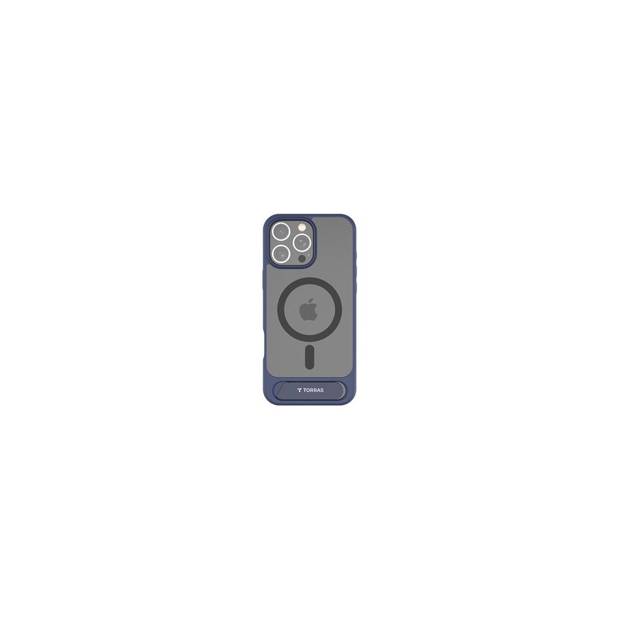 Torras Pstand Series Case for iPhone 16 Pro (Blue) – 2
