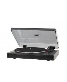 Krüger&Matz TT-501 Siksnas piedziņas audio atskaņotājs Melns