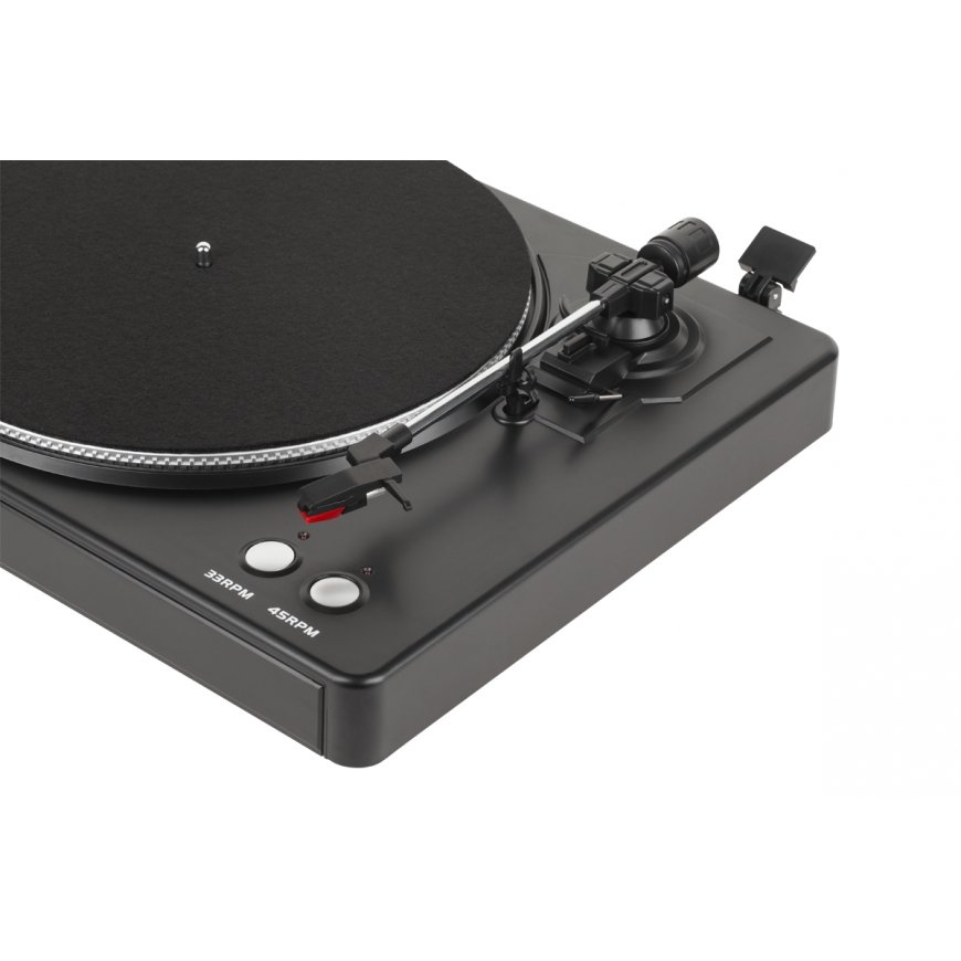 Krüger&Matz TT-501 Belt-drive audio turntable Black – 2