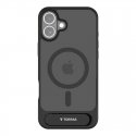 Torras Pstand Series Case for iPhone 16 Plus (Black)