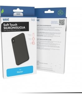 Wave Soft Touch Silicone protection, Honor 200 Smart, black