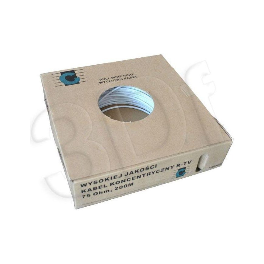 Cabletech Coaxial cable RG59 copper 75om