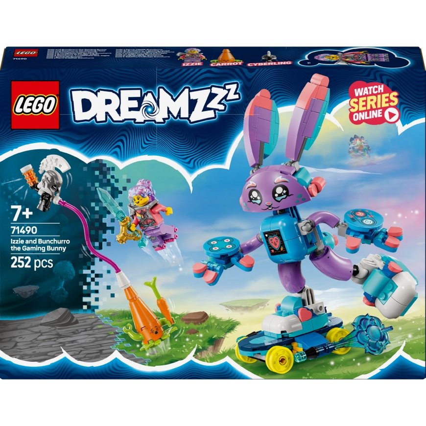 LEGO DREAMZzz 71490 – Izzie and the toy bunny Bunchurro