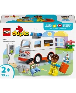 DUPLO Town 10447 – Ambulanssi ja kuljettaja