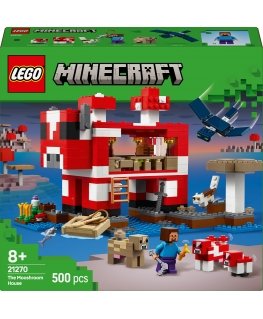 LEGO Minecraft 21270 – Mushroom Heifer House