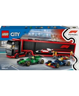 LEGO City 60445 – F1-rekka ja F1-autot RB20 ja AMR24