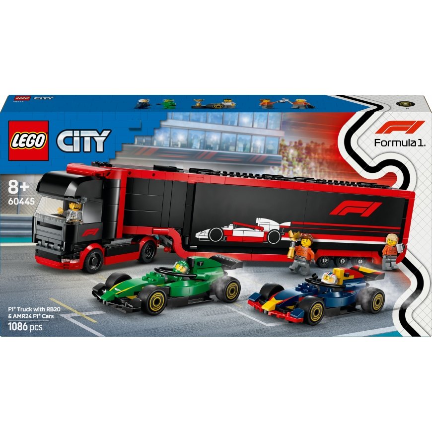 LEGO City 60445 – F1 Truck