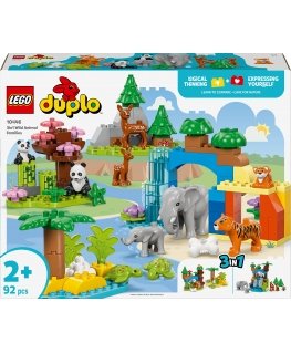 DUPLO Town 10446 – 3-in-1 Wildlife Animal Families