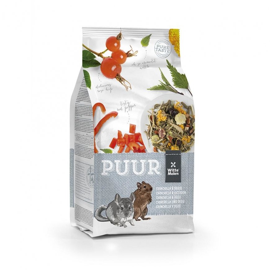 Witte Molen 1815 / 654815 small animal food Snack 500 g Chinchilla, Degoe